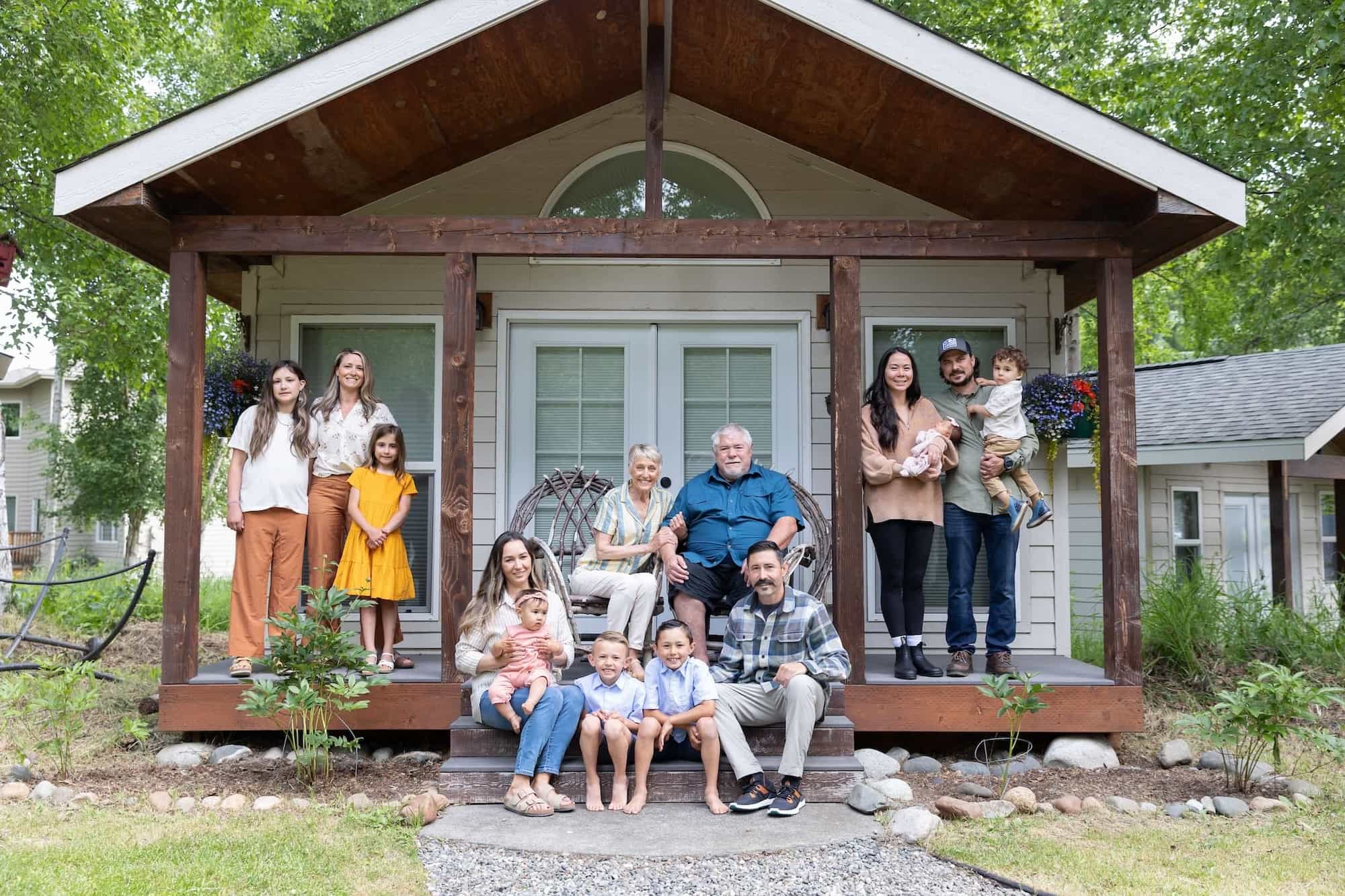 Family photo of the family owned Alaska Walking Store